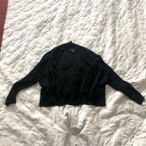 Eileen Fisher Women’s Cropped Black Shrug